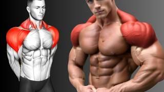 7 Effective Exercises for BIGGER SHOULDERS and TRAPS