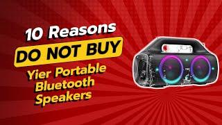 DON'T BUY YIER Portable Bluetooth Speakers Before Watching THIS! 