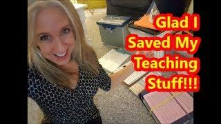 Teaching Stuff | Glad I Saved It | by Dr. Kim Townsel