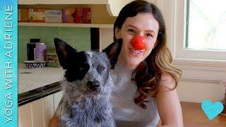 Red Nose Day | Yoga With Adriene  (And Benji!)