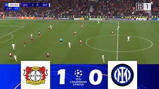 Bayer 04 Leverkusen gegen Inter [1-0] | UEFA Champions League 2024/25 | Spielen Höhepunkte!