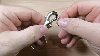 163 Heavy Duty Snap Clip Key Holder from keyring.com