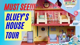 BLUEY Family Home Unboxing | Disney Jr | ABC Kids | BLUEY TOYS