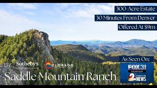 Own a Piece of Paradise: Saddle Mountain Ranch, Conifer, CO as seen on:  Channel 2 News Colorado