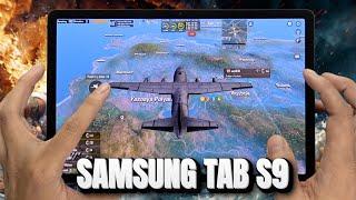 Samsung Tab S9 test game PUBG Mobile 120 FPS 2024 | Snapdragon 8 Gen 2