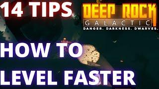 HOW TO LEVEL FASTER | DEEP ROCK GALACTIC