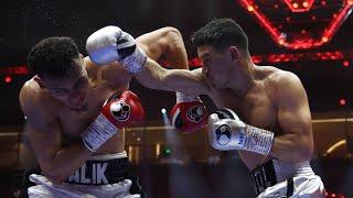 Dmitrii Bivol (Russia) vs Malik Zinad (Libya) - TKO, Full Fight Highlights