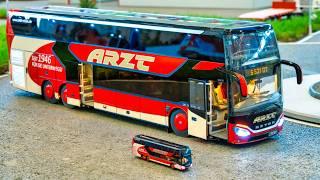 Ultimate RC BUS 1:14 and 1:87 RC Model Clone - RC bus with surprising hidden details!