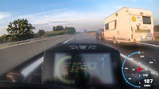 Suzuki GSX-S1000 GPS Acceleration 100-200km/h