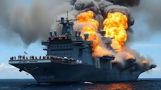 13 minutes ago, a US aircraft carrier carrying 100 fighter jets was destroyed by a Russian Yak-141.