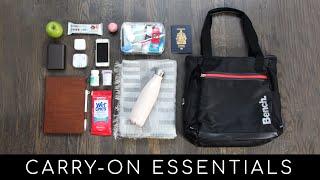 What to Pack in a Carry-On Bag