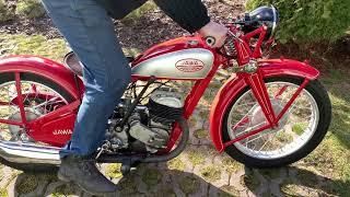 Jawa 500 SV 1932-33 prototyp - cold start