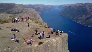 Preikestolen from Drone | Pulpit Rock Norway