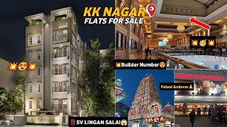 Flats for sale in KK Nagar ChennaiSpacious UnitsNear Metro and vijaya Mall