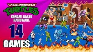 The Konami TMNT Based Hardware Project - All 14 Games (Arcade Board/Hardware)