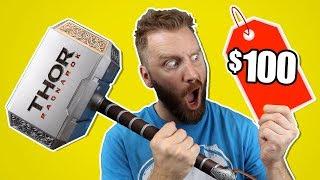 $100 vs $10 Nerf Thor Hammer