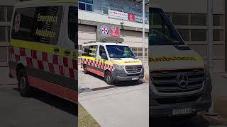 (  EMERGENCY.  NSW    AMBULANCE  SERVICE   AUSTRALIA   )