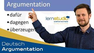 Argumentation - Deutsch Nachhilfe