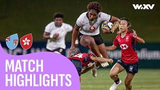 Fiji FLY to opening win!  | Fiji v Hong Kong China | Highlights | WXV 3