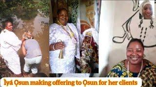 Ìyá Ọ̀sun making of offering to Ọ̀sun for her clients | ATYHO TV |