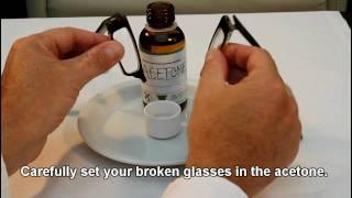 Fix Broken Acetate Glasses: Eyewear Glasses Repairs Made Easy.