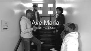 "Ave Maria" sung in an INCREDIBLE sounding stairwell…