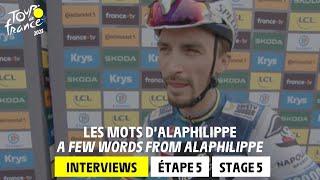 Julian Alaphilippe Pre-race interview - Stage 5 - Tour de France 2023