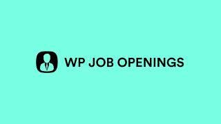 WP Job Openings - WordPress Job Listing and Recruitment Plugin  [Introduction]