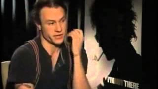 Heath Ledger talk about the Joker