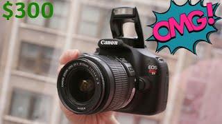 Why the Canon Rebel T5 Still Worth it In 2022! ( $300 Low Budget Camera )