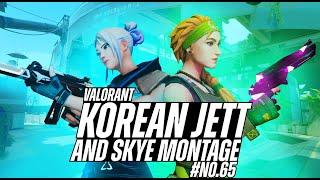 valorant seoldam jett and skye montage#65