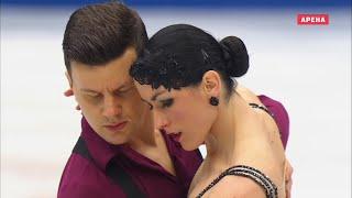 Charlene GUIGNARD and Marco FABBRI. ITA. 2019 Worlds. Rhythm Dance