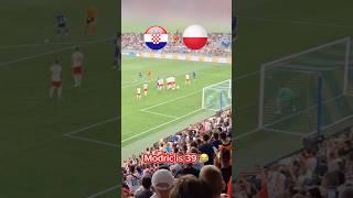 Modric Freekick Goal vs Poland (He’s 39)  #shorts