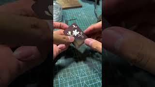 The complete inlay hand-made process #souvenirjakarta  #handmade #handmademother #diy