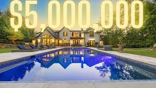 INSIDE A $5,000,000 UNBELIEVABLY RARE MEGA MANSION TENAFLY NJ