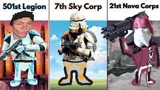 Every Clone Battalion/Legion/Corp EXPLAINED in Detail