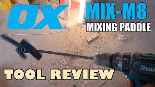 Ox MIX-M8 Tool review plastering review  Why I use the MixM8.