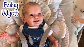 Baby Wyatt afternoon routine and day in the life| reborn videos | reborn role play