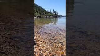 Next-Level Water Clarity at Sand Harbor Beach in Lake Tahoe 