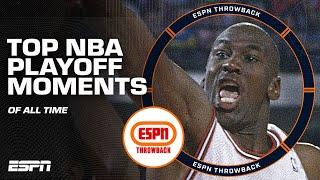 BEST NBA Playoff moments of ALL TIME  | ESPN Throwback