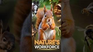 Nature’s Hard workers:  Unsung Heroes  #shorts #animals #nature