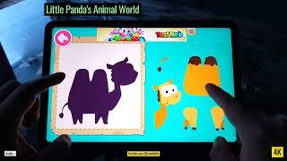 Little Panda's Animal World | Android Game for Kids| Gameplay