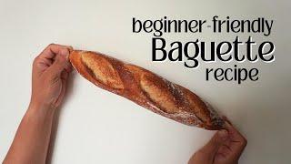 How to make French Baguettes at home (Beginner Friendly) | foongfamilyflat