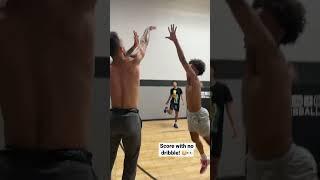 Score with zero dribbles!  #fyp #ballislife #basketball #bucket #explore #foryou #shorts #fy