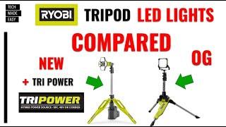 COMPARISON Ryobi TriPower Tripod LED Light Ryobi Tripod Led Light