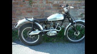 Triumph Tiger Cub Trials, unused for years - A short test ride on the Roman road rounds the week off