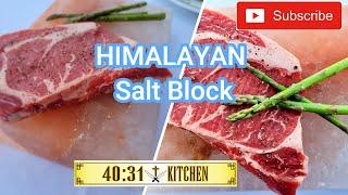 How to cook with a Himalayan salt Block!!