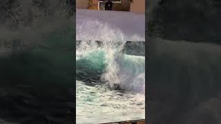 #oilpainting #art #waves