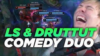 LS | The TOP COMEDY DUO IS BACK ft. Druttut | T1 vs DRX