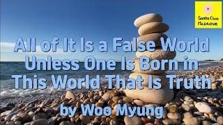 Master Woo Myung - Words - All of It Is a False World Unless One Is Born in This World That Is Truth